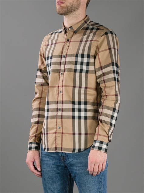 burberry brit men shirt|burberry men's shirts outlet.